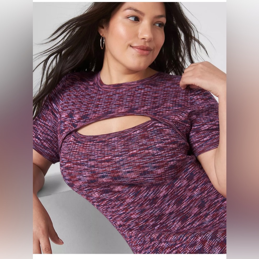 Cut-out Front Bodycon Dress